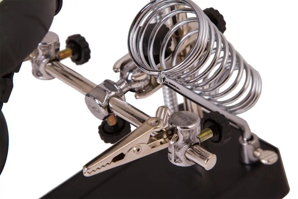 Tischlupe - Präzision, LED-Beleuchtung, dritte Hand - Zeno Desk D11 - schwarz 11/15