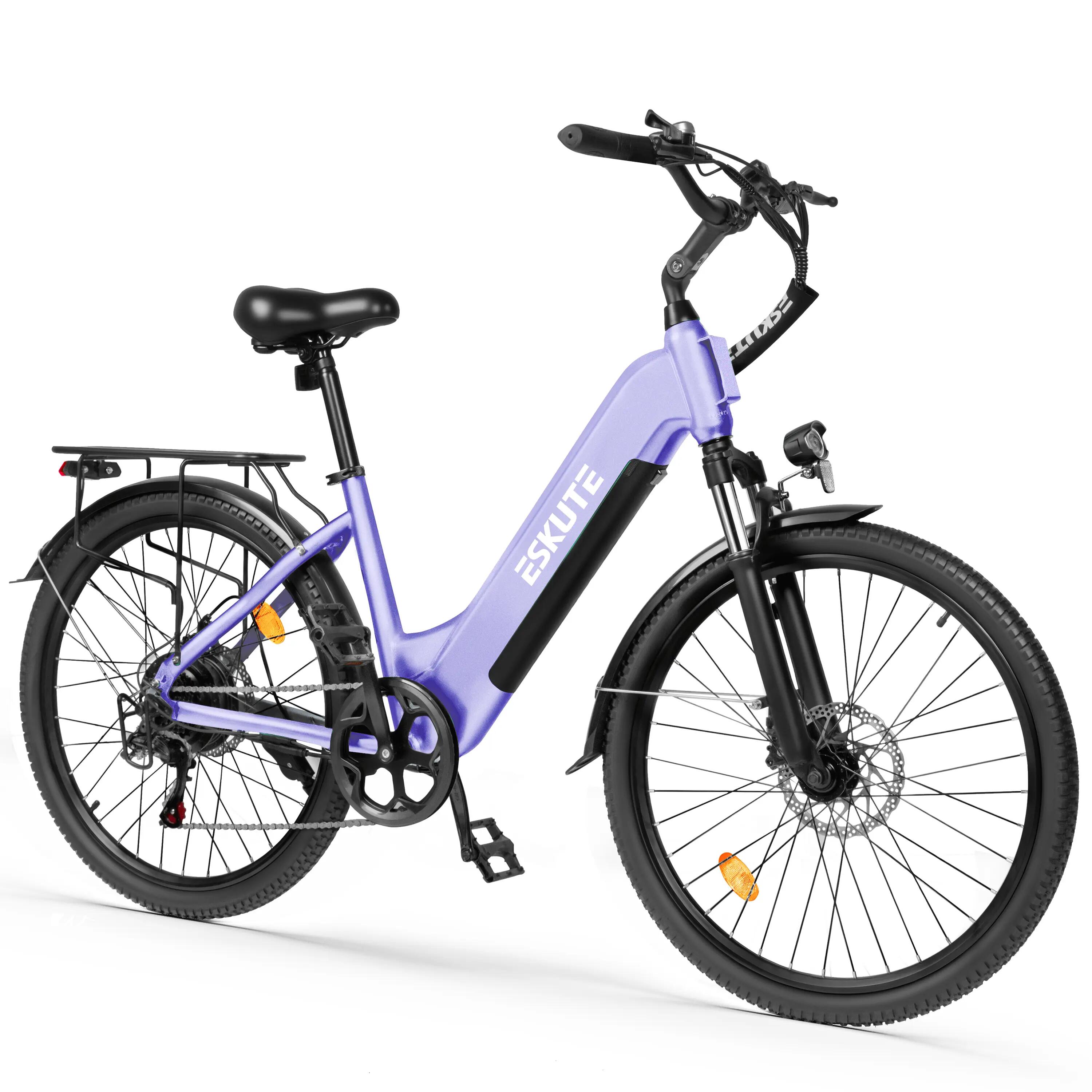 Bicicleta eléctrica para adultos C202 | Neumáticos 26"x2,1" 2/7