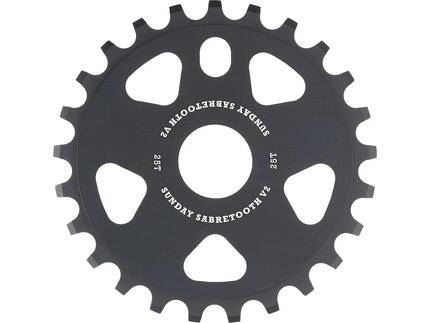 Sunday Sabretooth V2 - Pignon BMX Noir