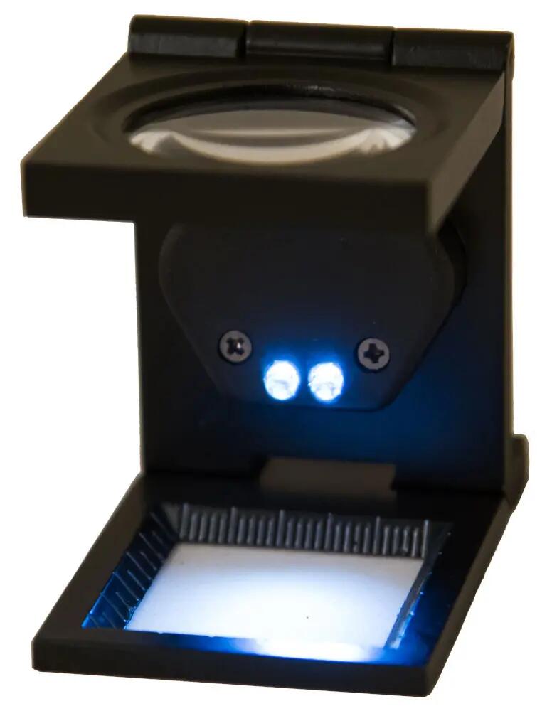 Lente da banco - 6x 30 mm - Zeno Desk D0 - nero 9/10