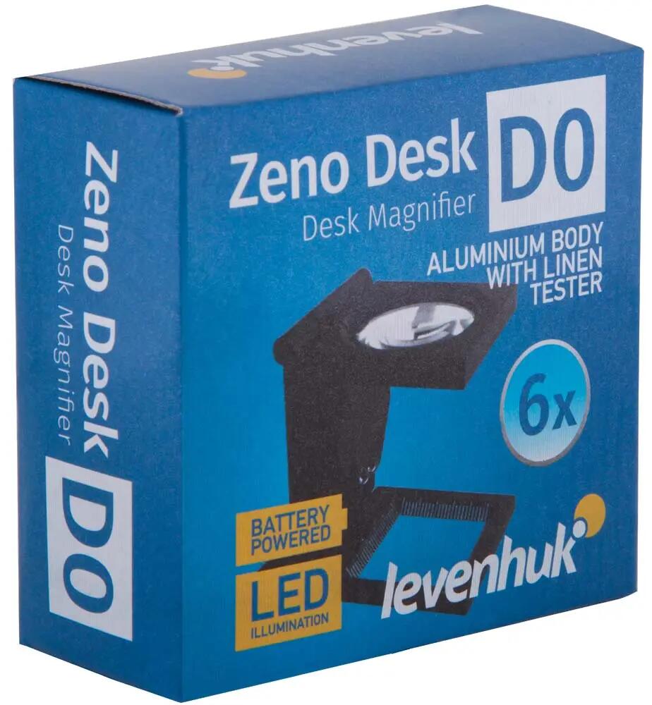 Lente da banco - 6x 30 mm - Zeno Desk D0 - nero 10/10