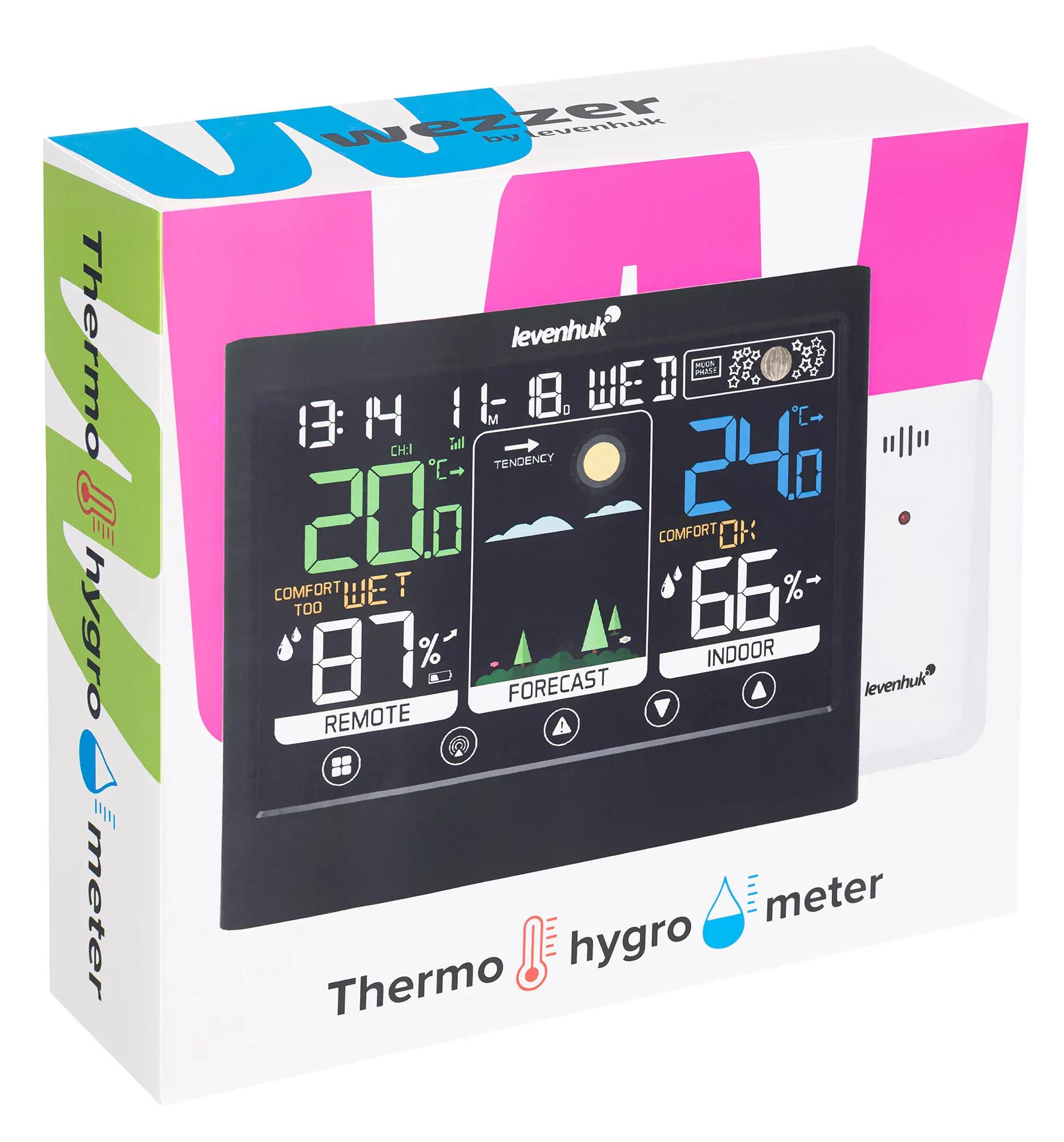 Termohigrómetro Wezzer Teo TH50 Levenhuk 9/9