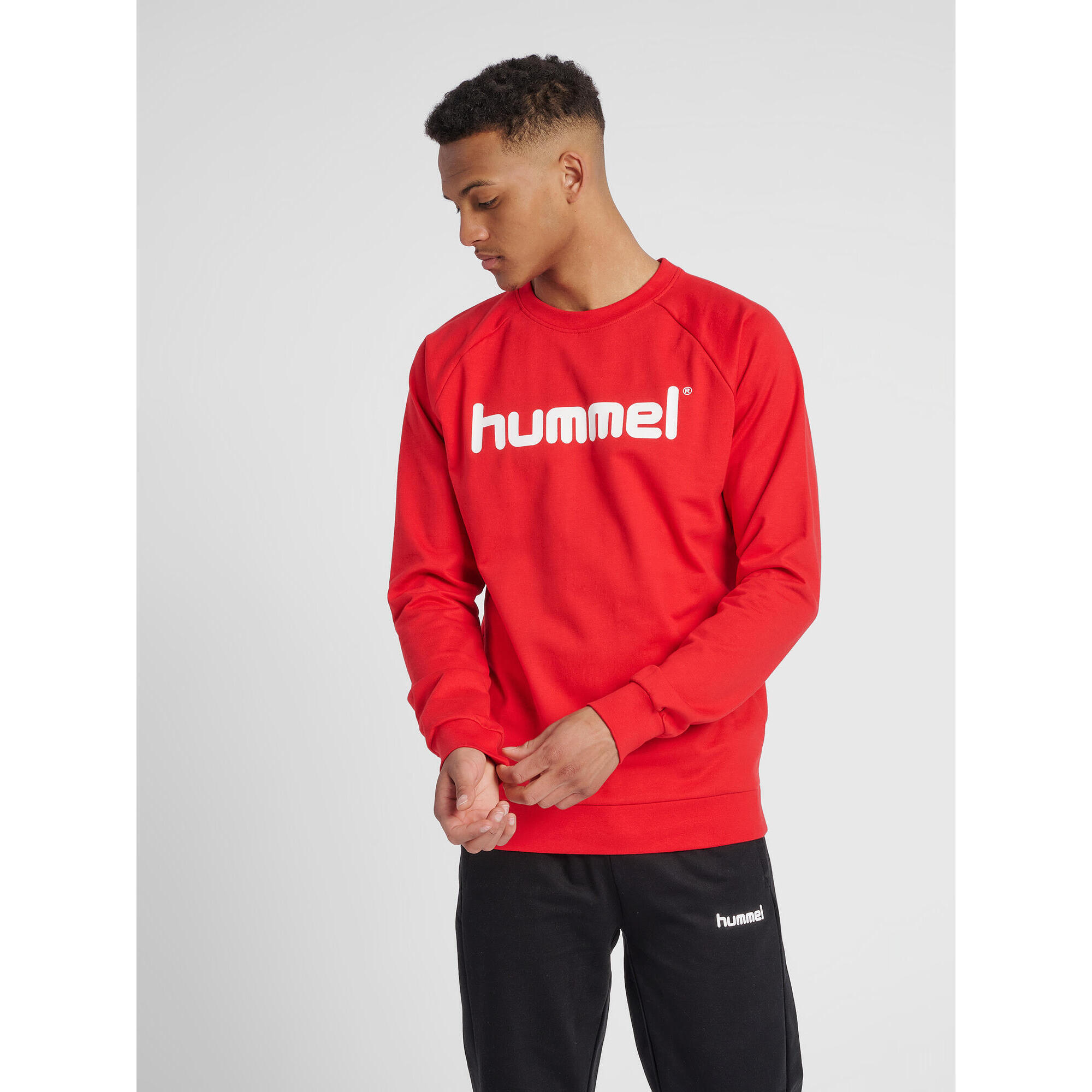 Hummel - Enfiler Sweat-shirt Hmlgo Homme Hummel - Sweat-shirt - Rose|rouge - 40 M - Decathlon