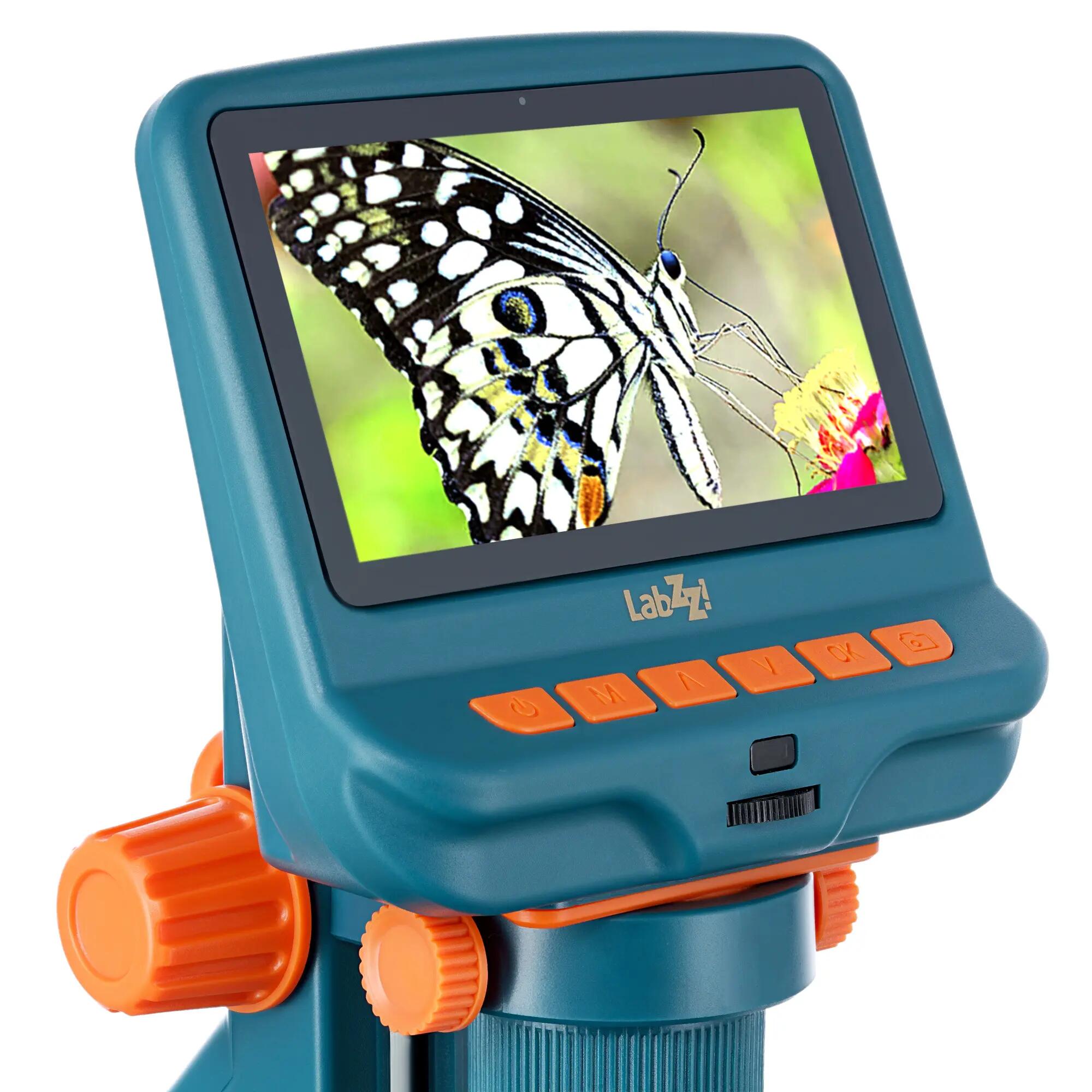 Microscope numérique - Éducation - LabZZ DM200 - LCD 4,3", 17–220× - Noir 7/15