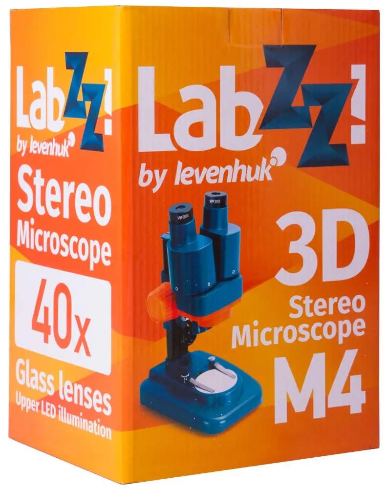 Stereomicroscopio - Educazione - Compatto - LabZZ M4 - Nero 10/11