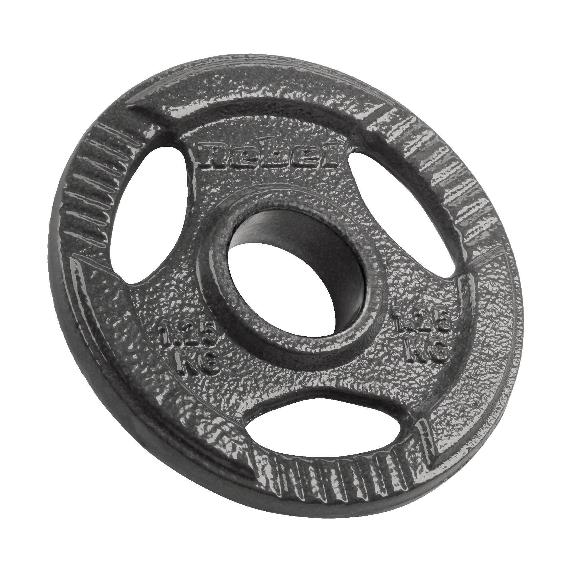 Obciążenie żeliwne olimpijskie zestaw 4x1.25kg otwór 51mm talerze Rebel 2/7