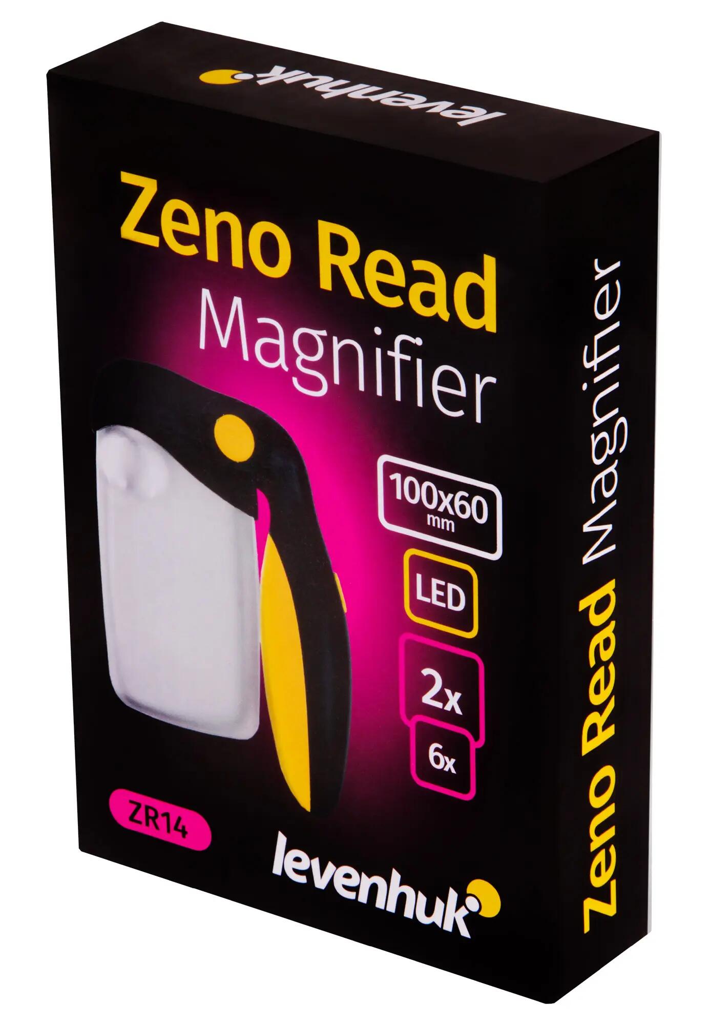 Levenhuk Zeno Read ZR14 magnifier with LED 12/15