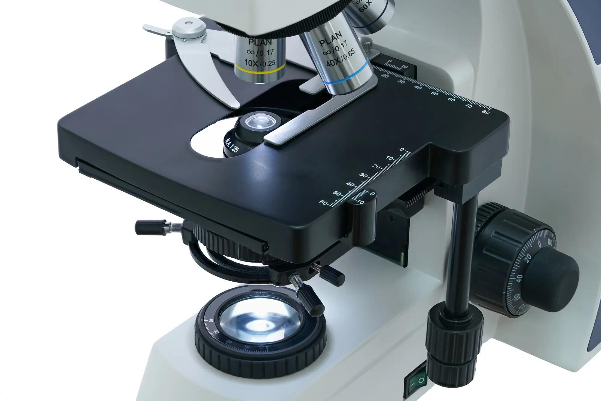 Microscopio trinoculare - Ricerca - Professionale - Levenhuk MED 40T - Nero 14/14