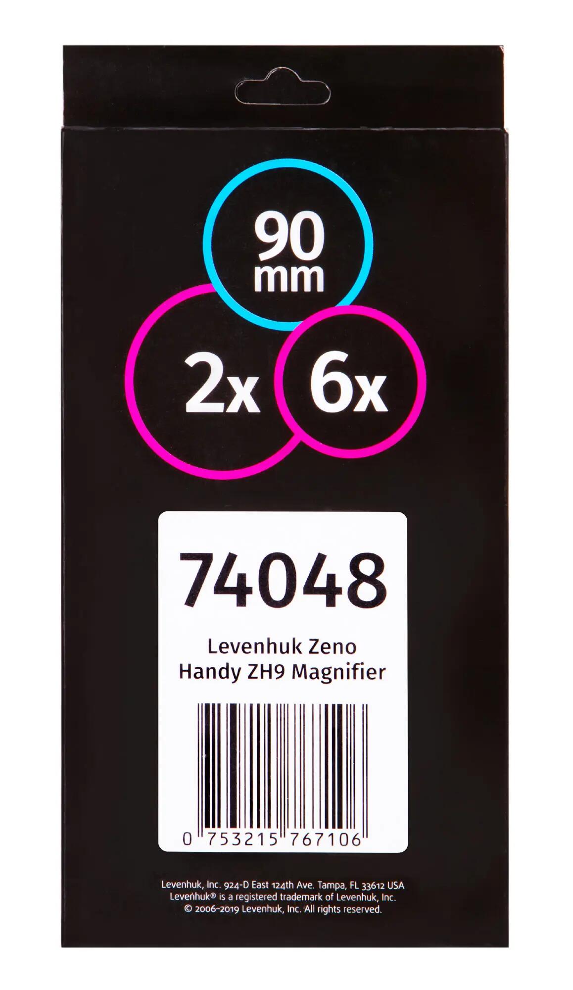 Lente d'ingrandimento - Osservazione - 2x/6x - ZH9 - Nera 9/11