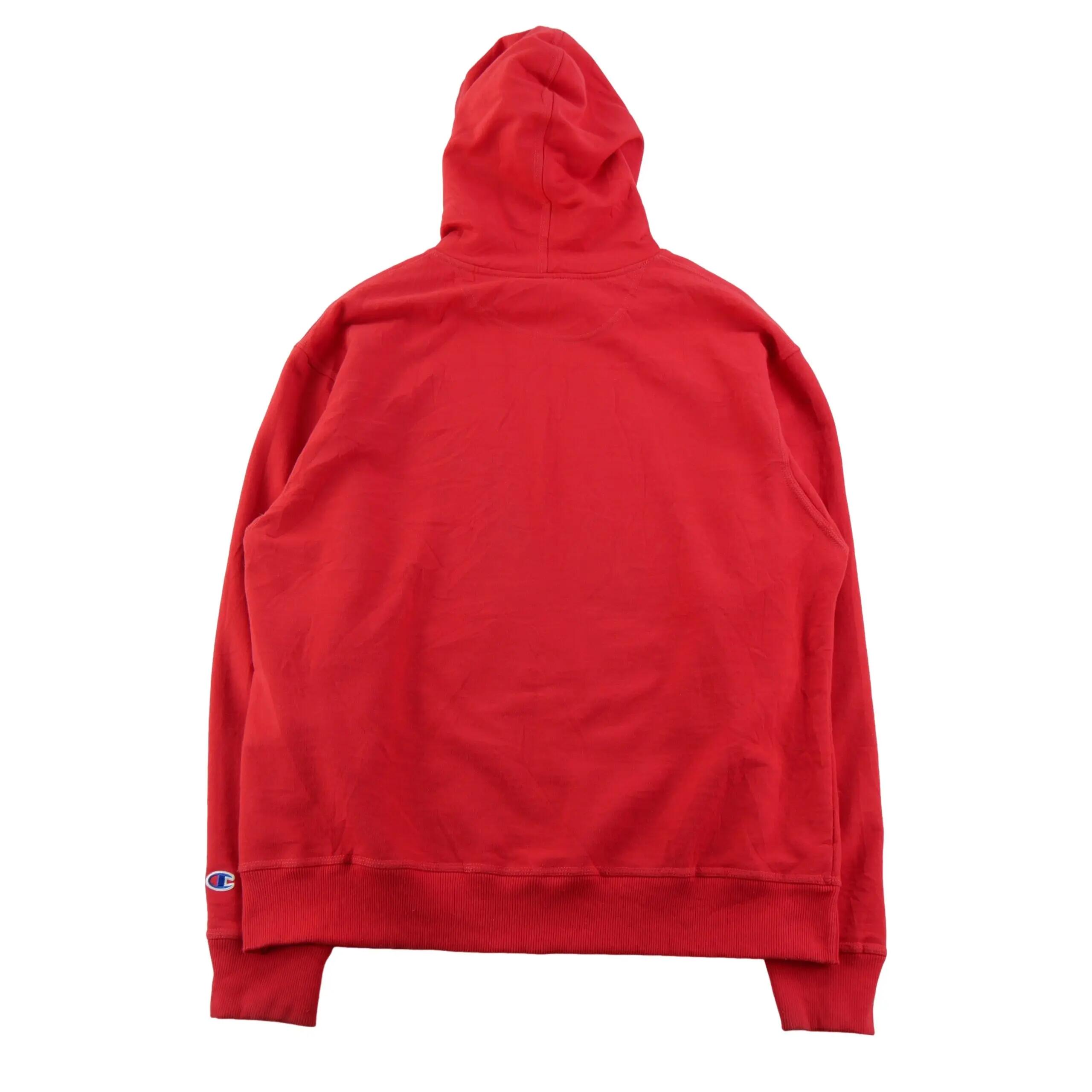 Seconde vie - Sweat à capuche Homme GF89H Rouge - Bon état 2/12