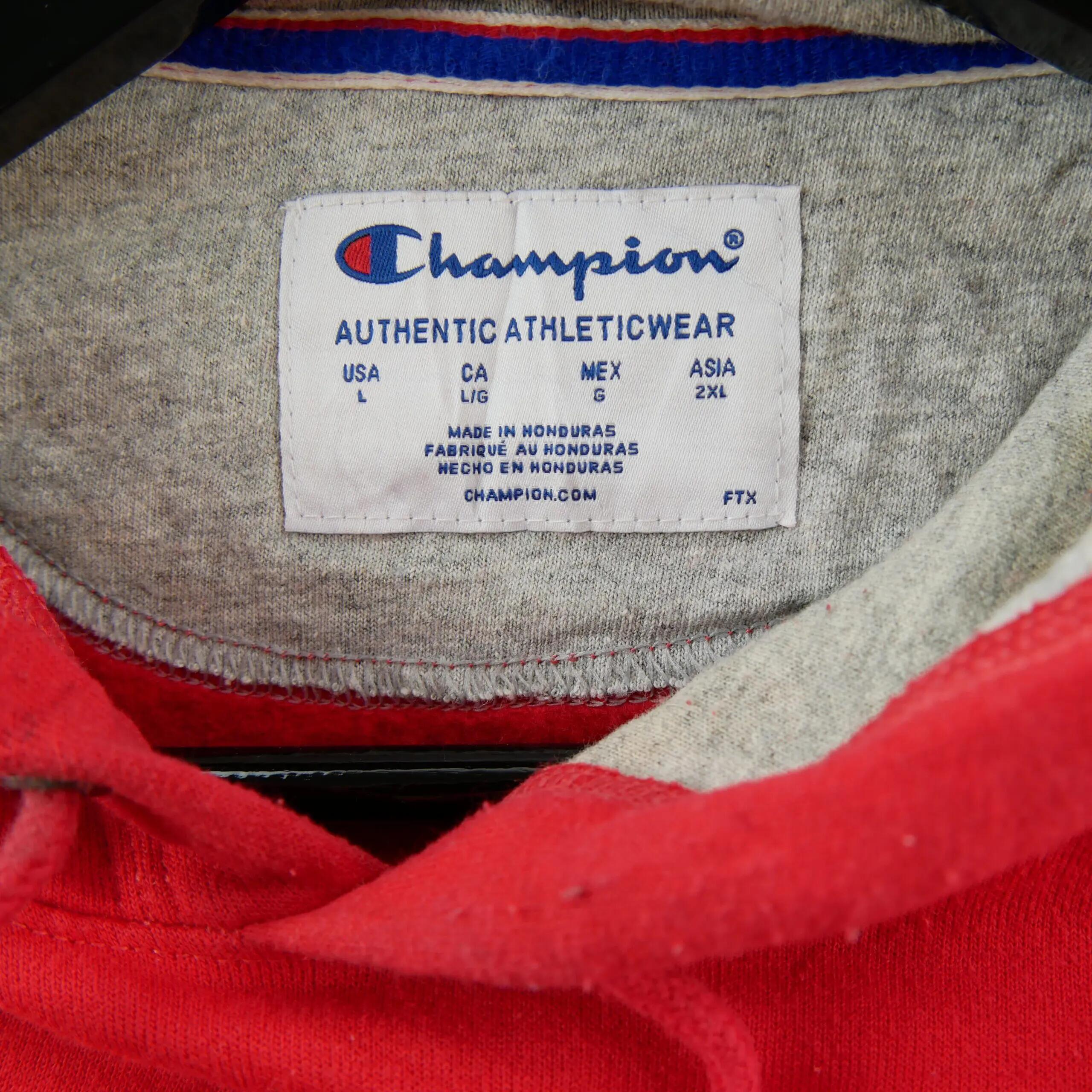 Seconde vie - Sweat à capuche Homme GF89H Rouge - Bon état 11/12