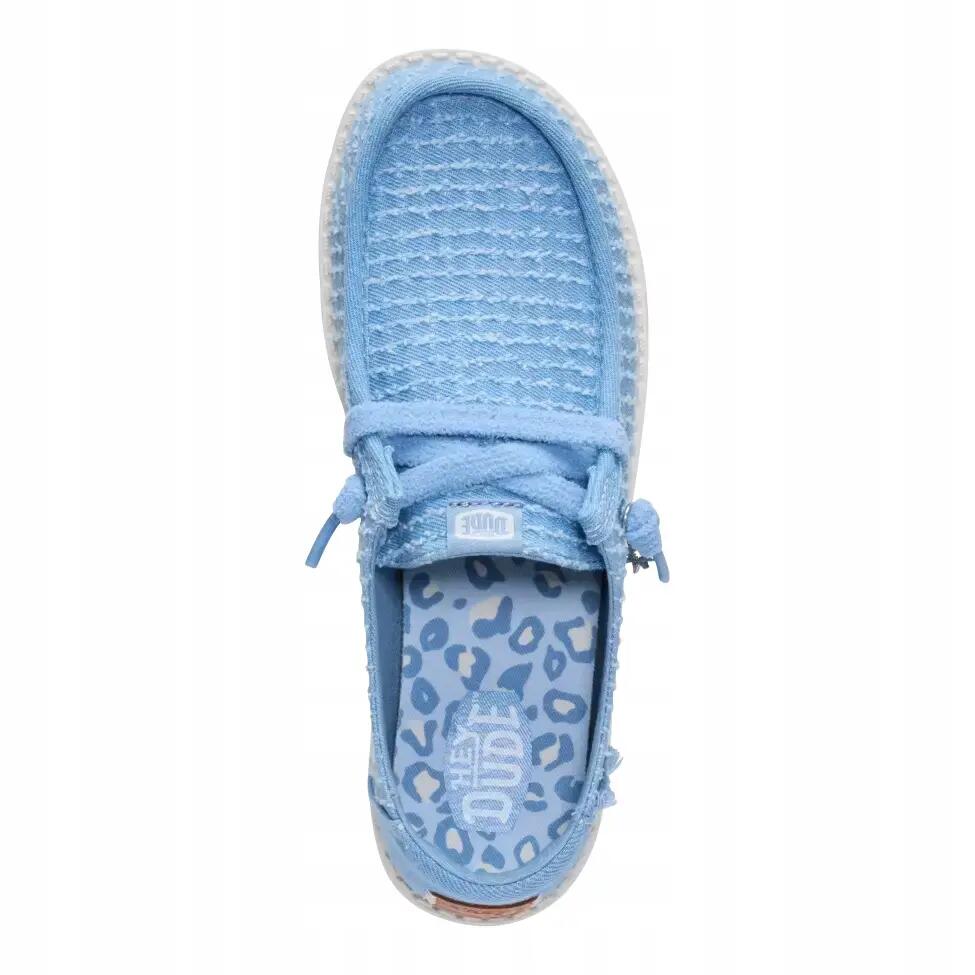 HEYDUDE Damskie Mokasyny Wendy Frayed Canvas 6/6