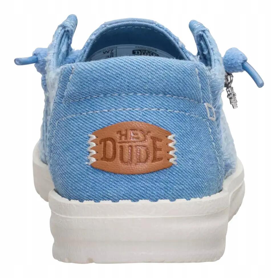 HEYDUDE Damskie Mokasyny Wendy Frayed Canvas 5/6