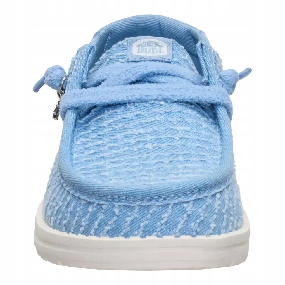 HEYDUDE Damskie Mokasyny Wendy Frayed Canvas 4/6