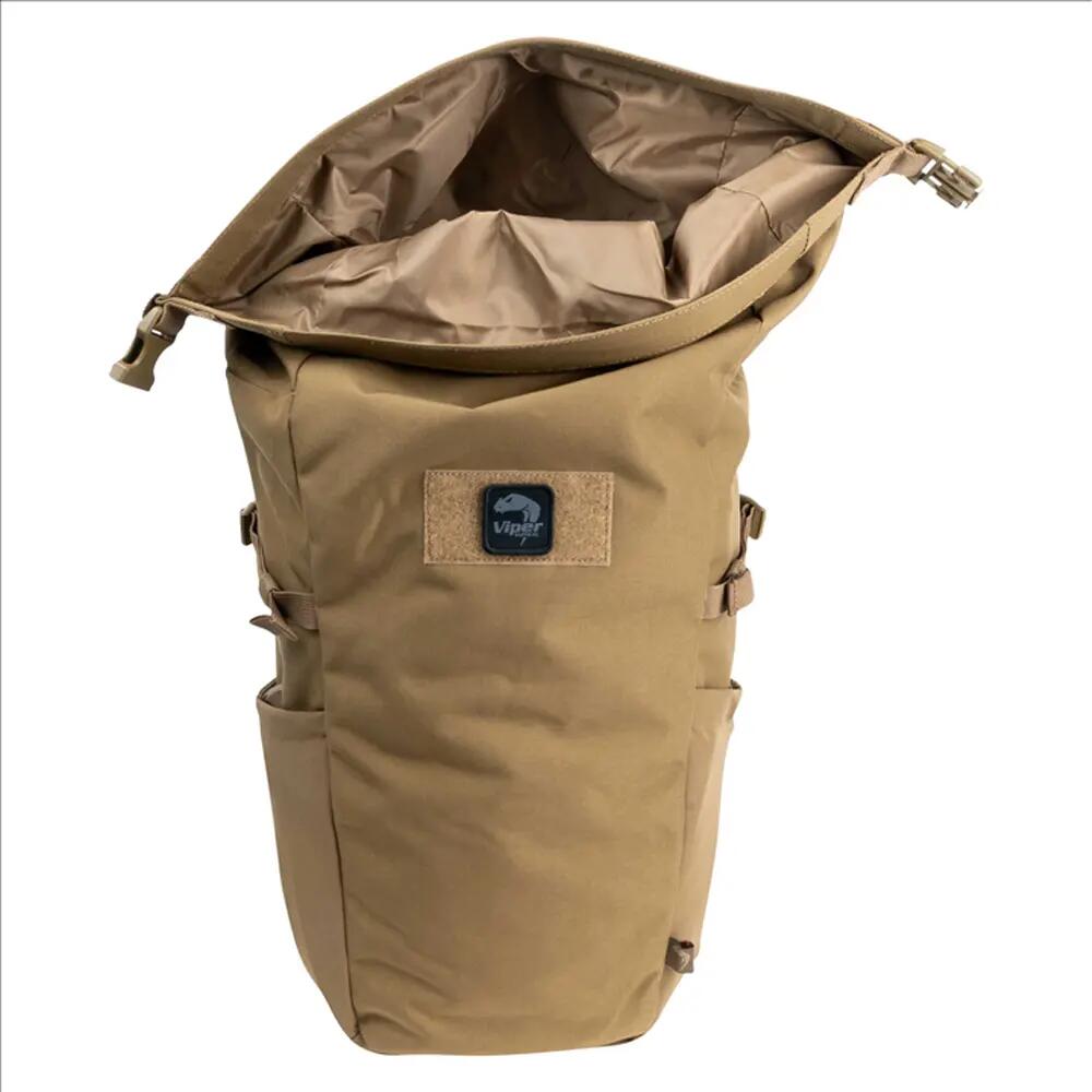 Tactical Roll Top 25L Backpack (Coyote) 5/5