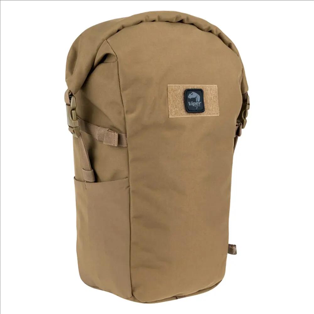 Tactical Roll Top 25L Backpack (Coyote) 4/5