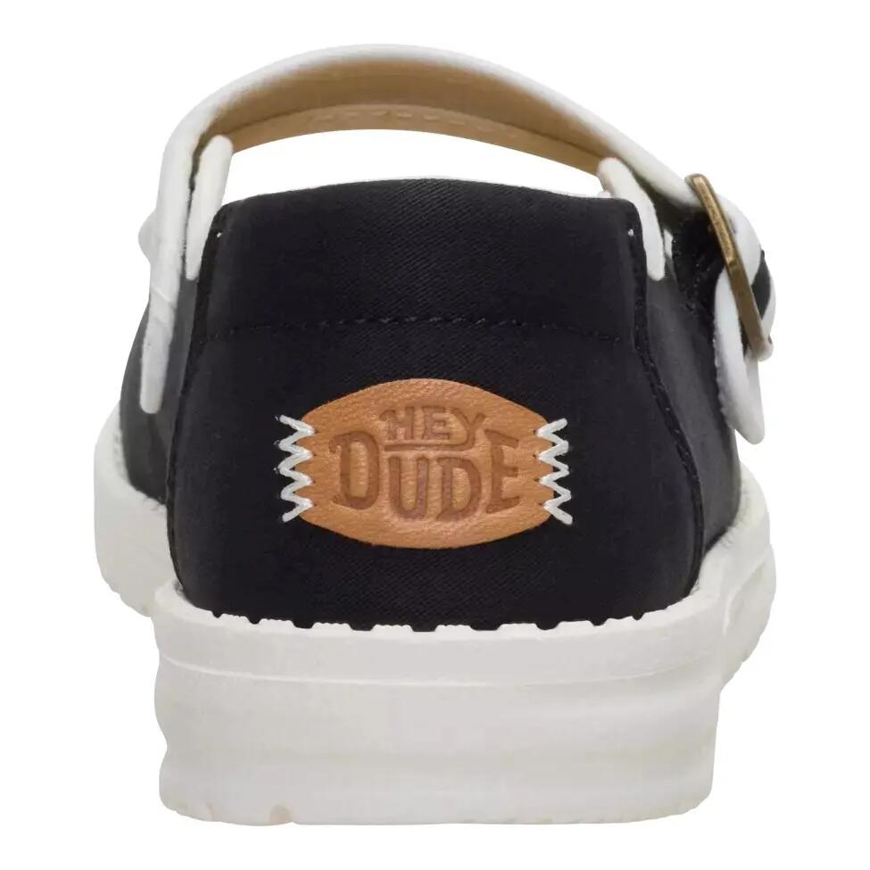 HEYDUDE Damskie Mokasyny Wendy Jane Washed Twill 4/6