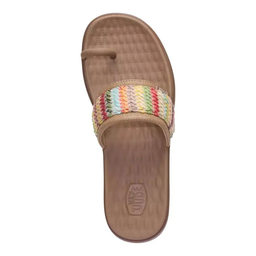 HeyDude Damskie Klapki Maui Breeze Toe Loop 6/6