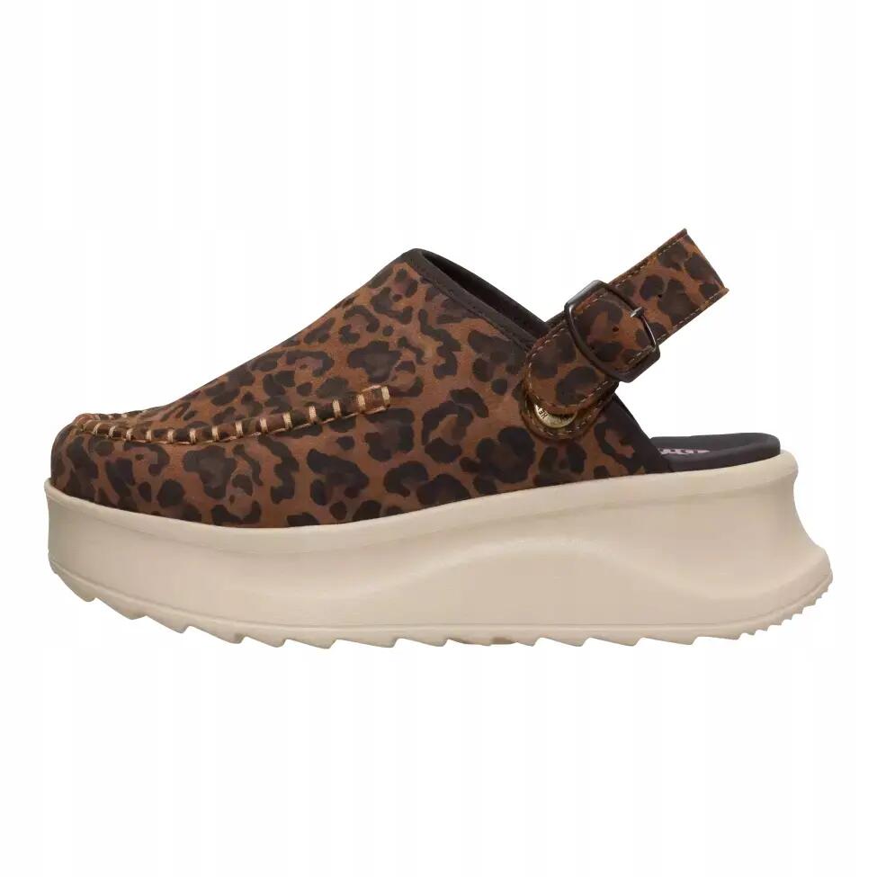 HEYDUDE Damskie Chodaki Delray Clog Suede 1/6