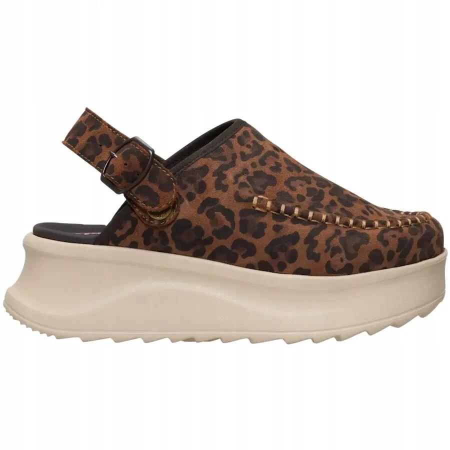 HEYDUDE Damskie Chodaki Delray Clog Suede 2/6