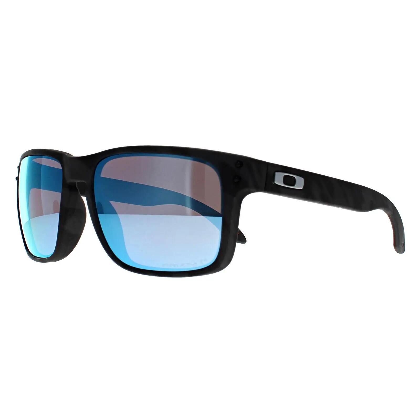 Oakley Holbrook zonnebril Mat Zwart Camo/ Prizm Deep H2O Polarized 2/7