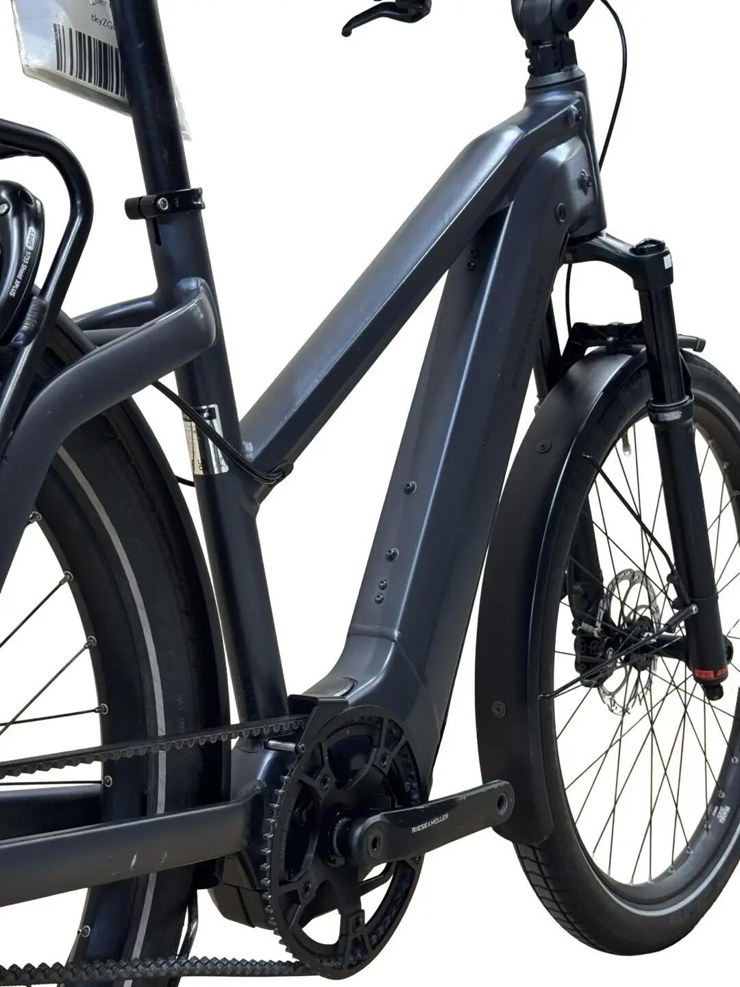 Reconditionné-Vélo électrique Riese & Müller Charger4 Mixte GT Vario -comme neuf 12/13