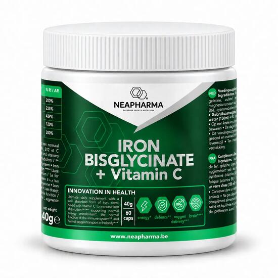 Bisglycinate de fer + vitamine C