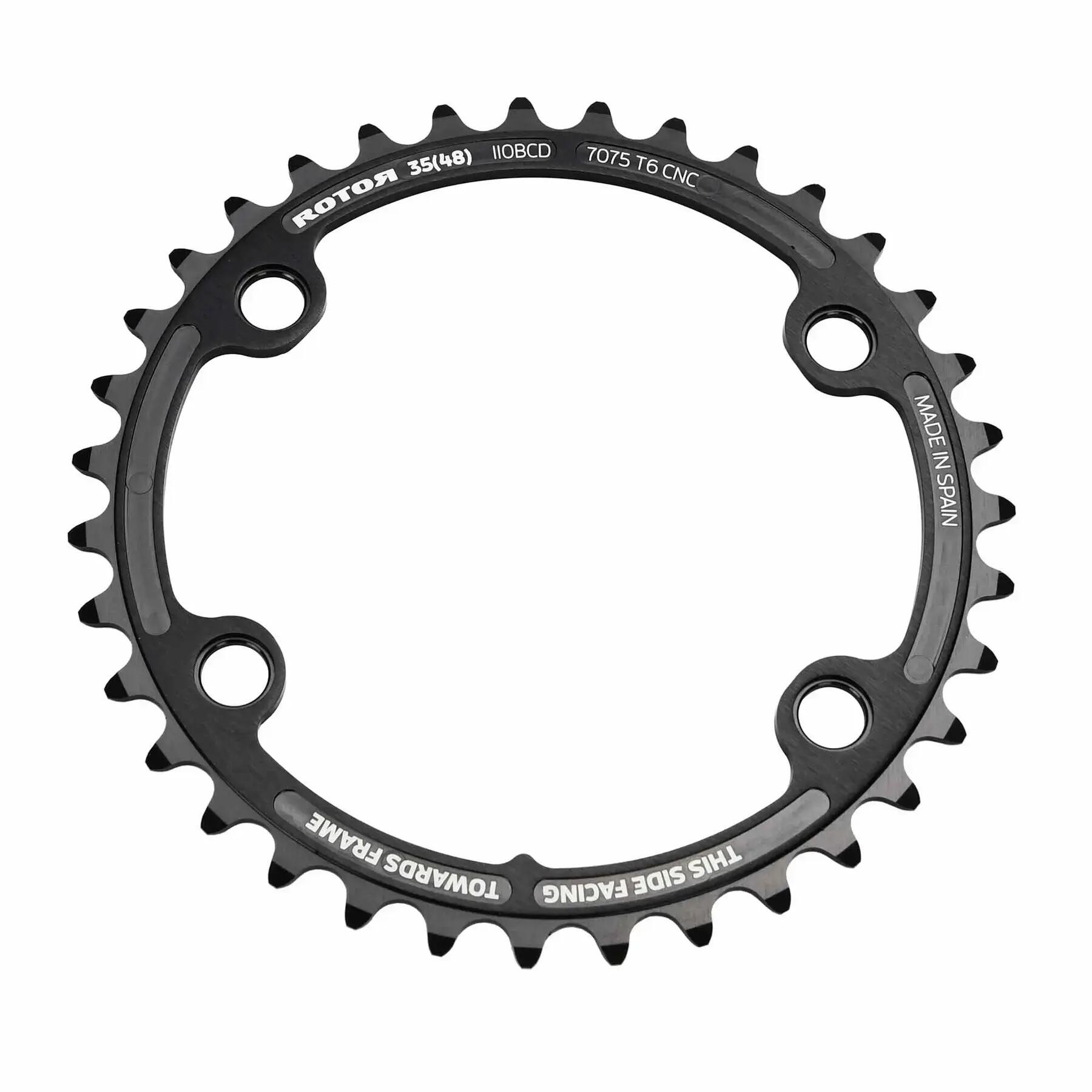 Plateau interne Rotor Round Rings AXS BCD110x4 35T(48) 3/4