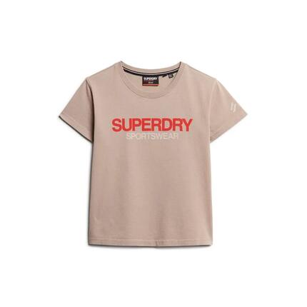 T-shirt ajusté avec logo de vêtements de sport