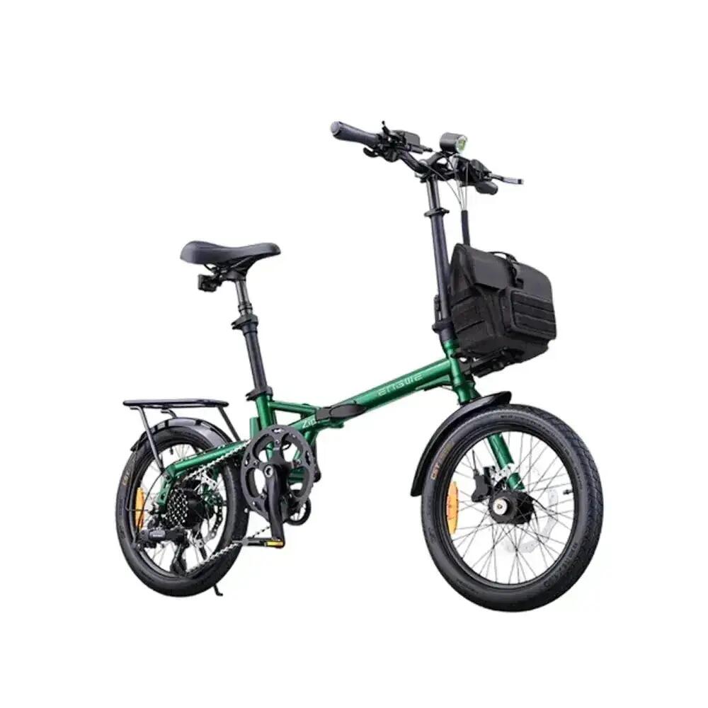 Zip - Vélo électrique pliant - 16 pouces - 250W - 17 kg - Vert olive 2/3