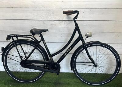 Second life - gereviseerd cortina stadsfiets bike, zwart