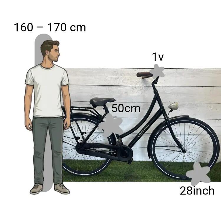 Bicicletta usata Cortina U1 2/4