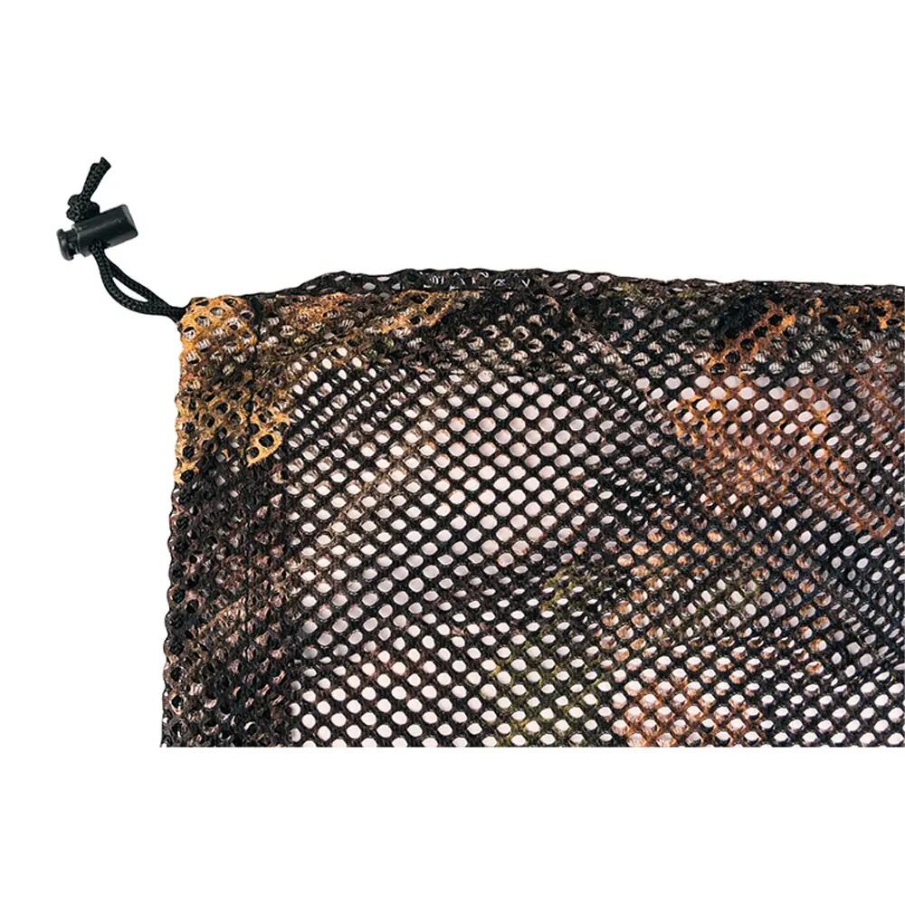 Ködertasche, Eichenblatt, Netzmaterial Damen und Herren Braun Tarn Einheitsgröße 4/4
