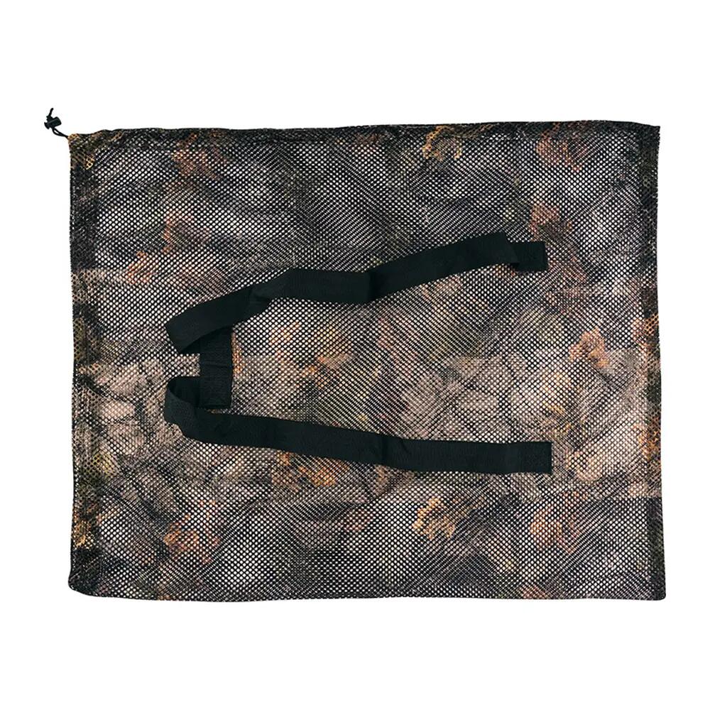 Ködertasche, Eichenblatt, Netzmaterial Damen und Herren Braun Tarn Einheitsgröße 2/4