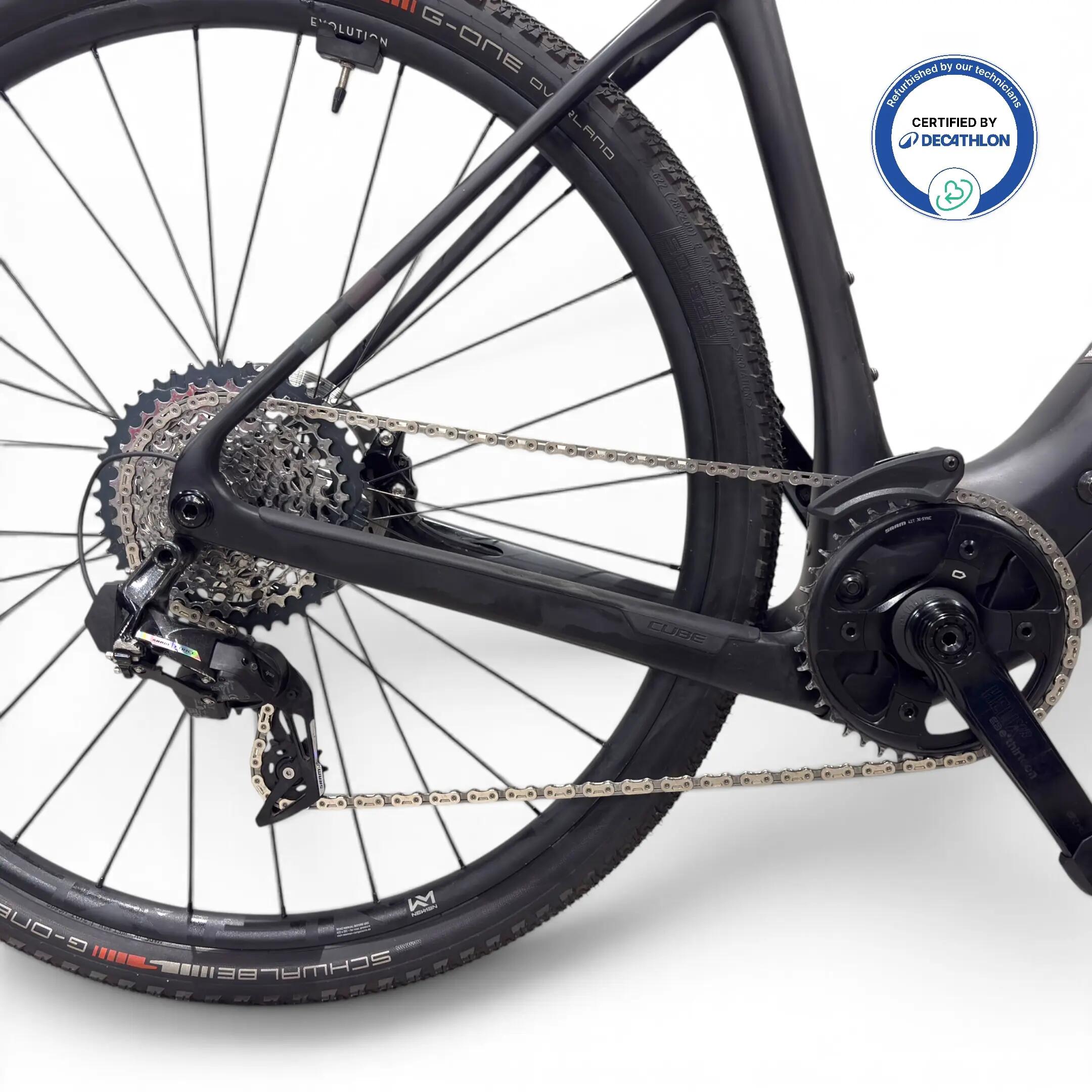 Seconde vie - Vélo gravel électrique - Cube Nuroad Hybrid C:62 SLX 400X 6/6
