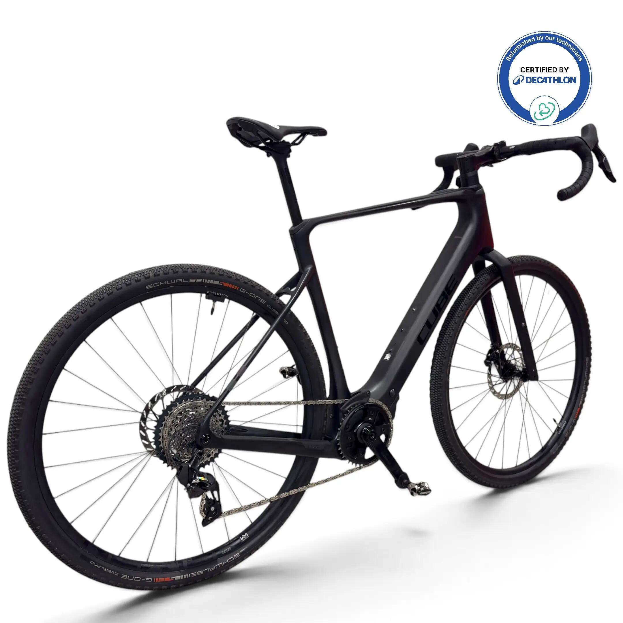 Seconde vie - Vélo gravel électrique - Cube Nuroad Hybrid C:62 SLX 400X 3/6