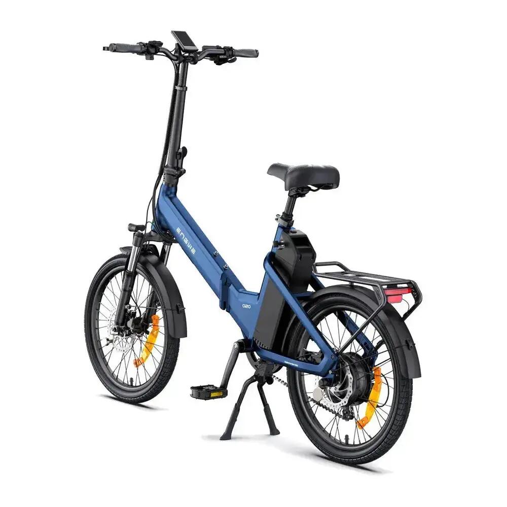 O20 Boost - Bicicleta elétrica dobrável - 20 polegadas - 250W - 720Wh - Azul 3/4