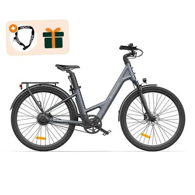 Air 28 - elektrische fiets - 28 inch - 250w - riemaandrijving - grijs
