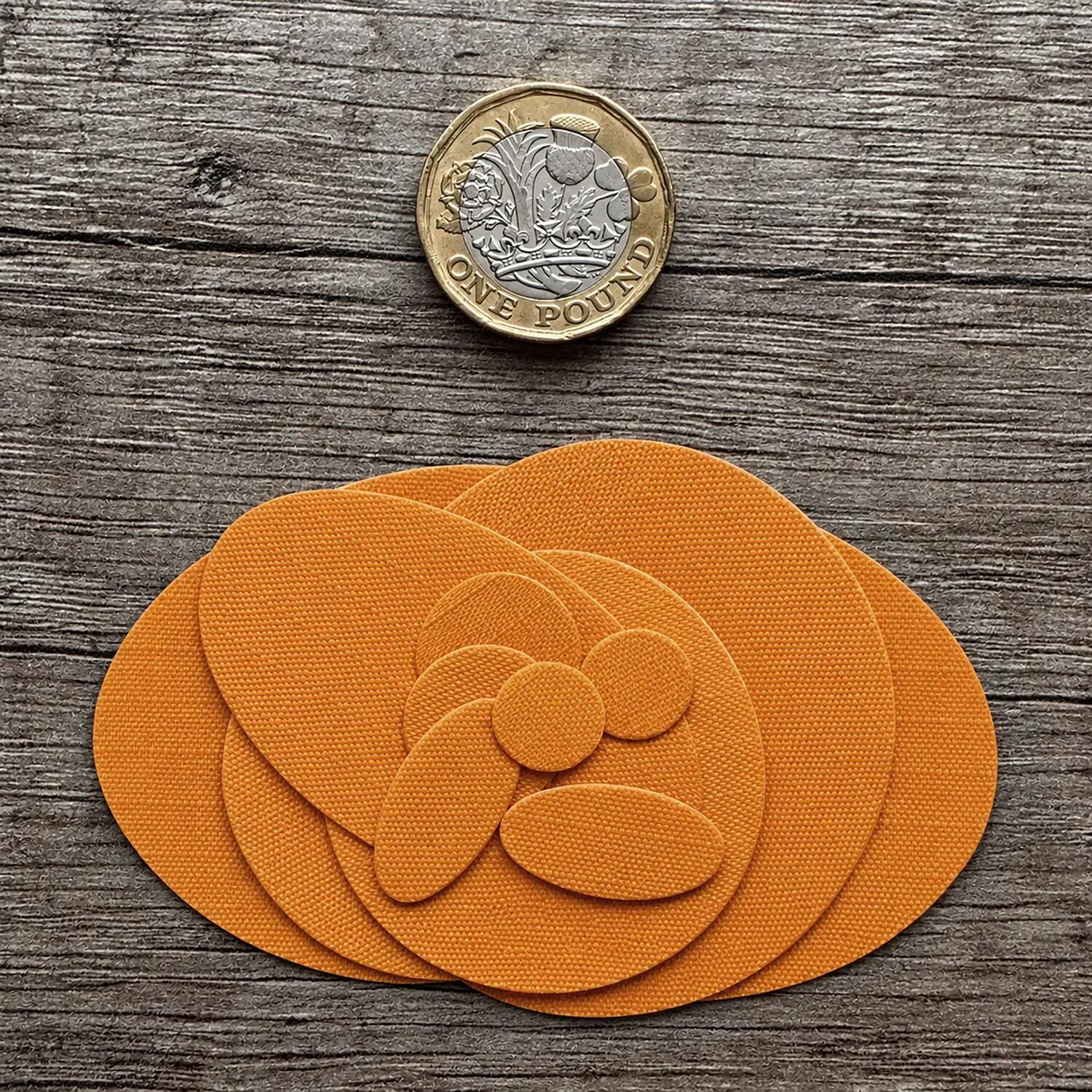 Reparatiepatch donsjas, zelfklevend, waterdicht, tent- en slaapzakreparatie 6/11