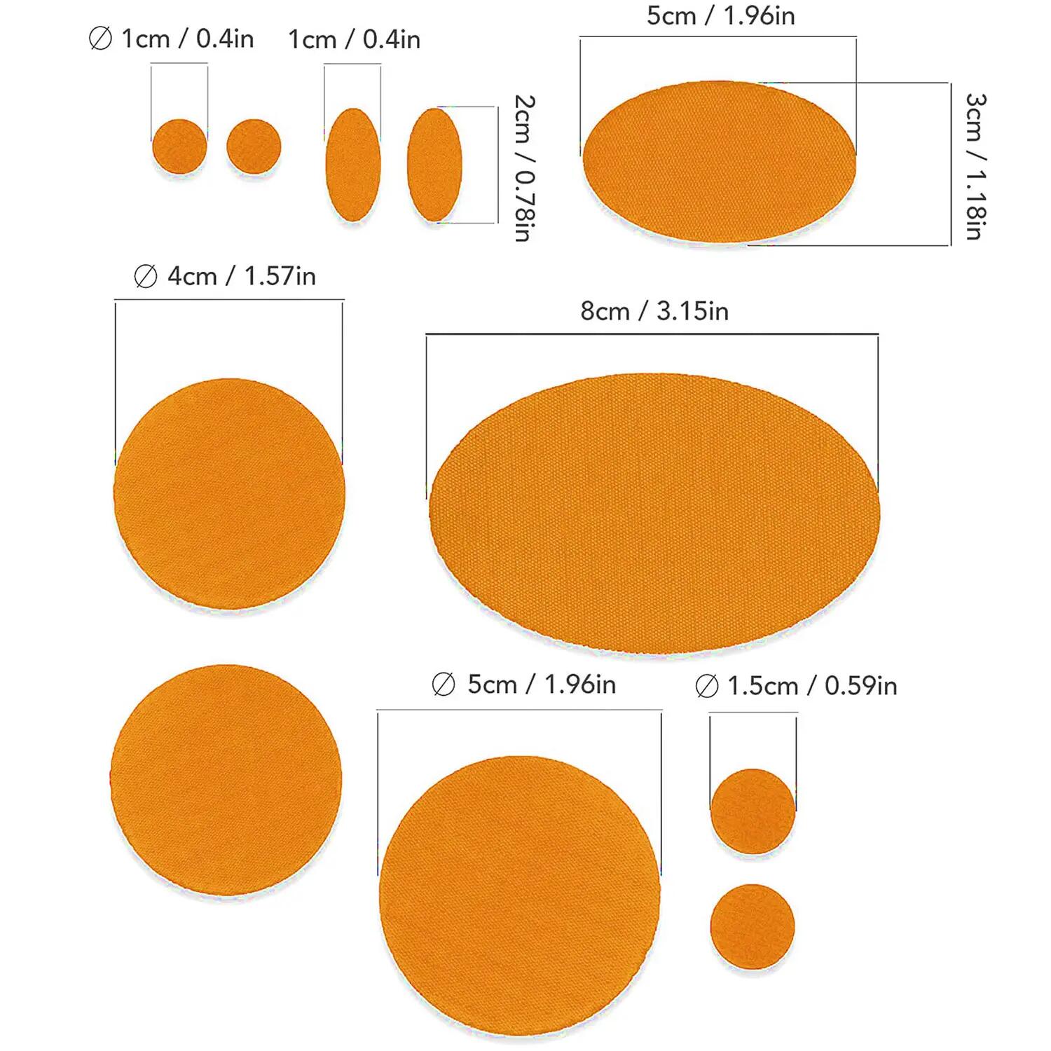 Reparatiepatch donsjas, zelfklevend, waterdicht, tent- en slaapzakreparatie 3/11
