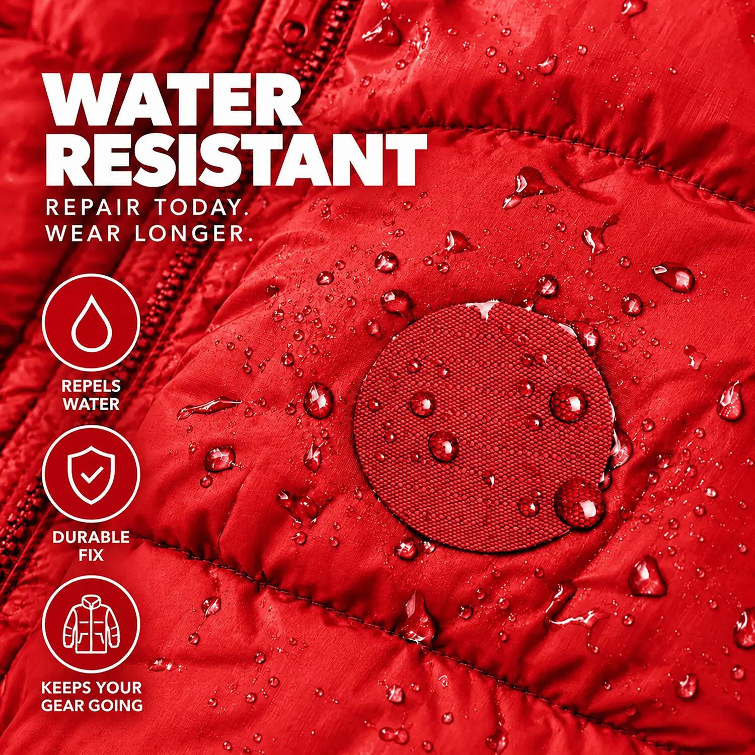 Reparatiepatch donsjas, zelfklevend, waterdicht, tent- en slaapzakreparatie 5/10