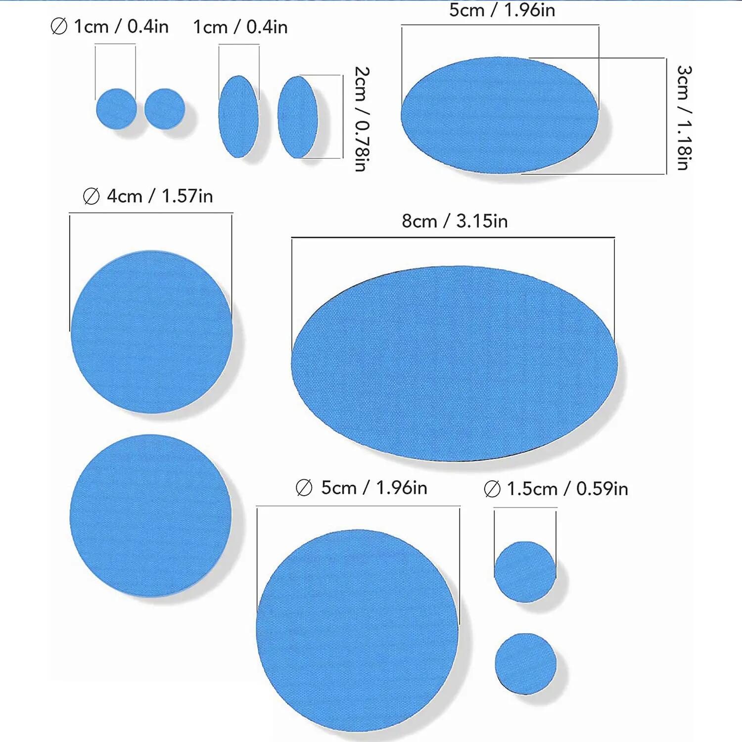 Reparatiepatch donsjas, zelfklevend, waterdicht, tent- en slaapzakreparatie 3/10