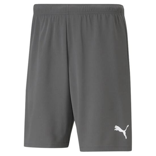 Shorts de football PUMA TeamRISE polyester gris