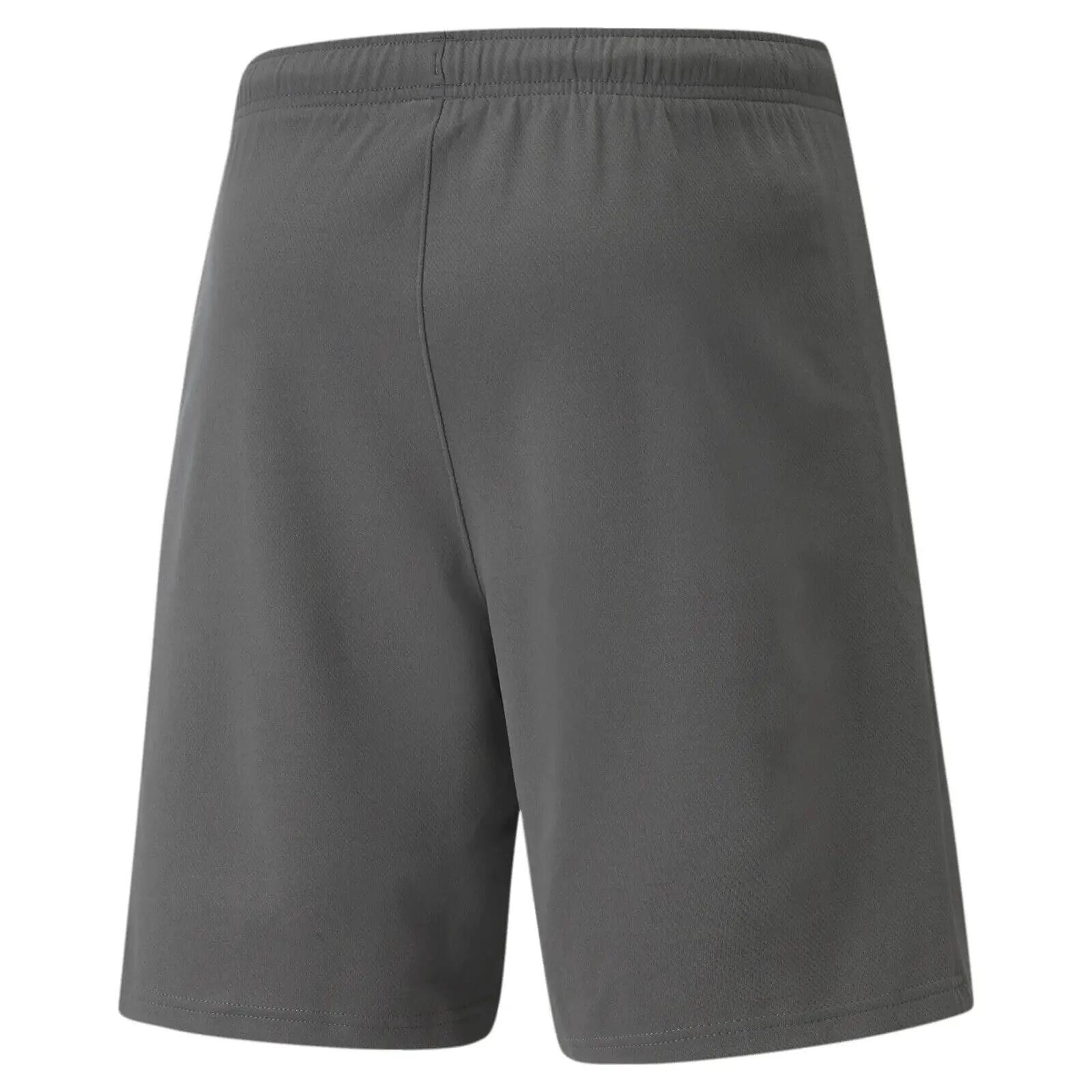 Shorts de football PUMA TeamRISE polyester gris 2/3