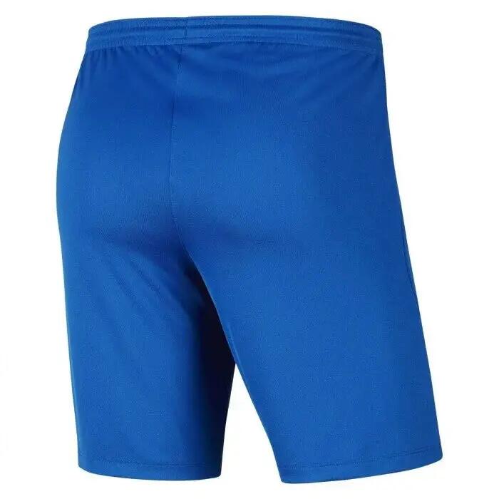 Short Nike Dri-FIT Park III bleu royal 3/4