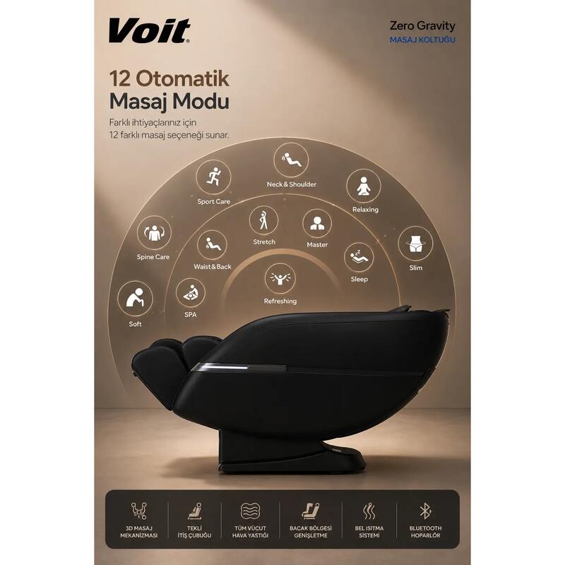 Voit Zero Gravity Masaj Koltuğu 3D