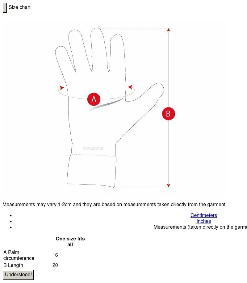 Gants de running Neutron Noir unisexes — élastiques, tactiles 7/7