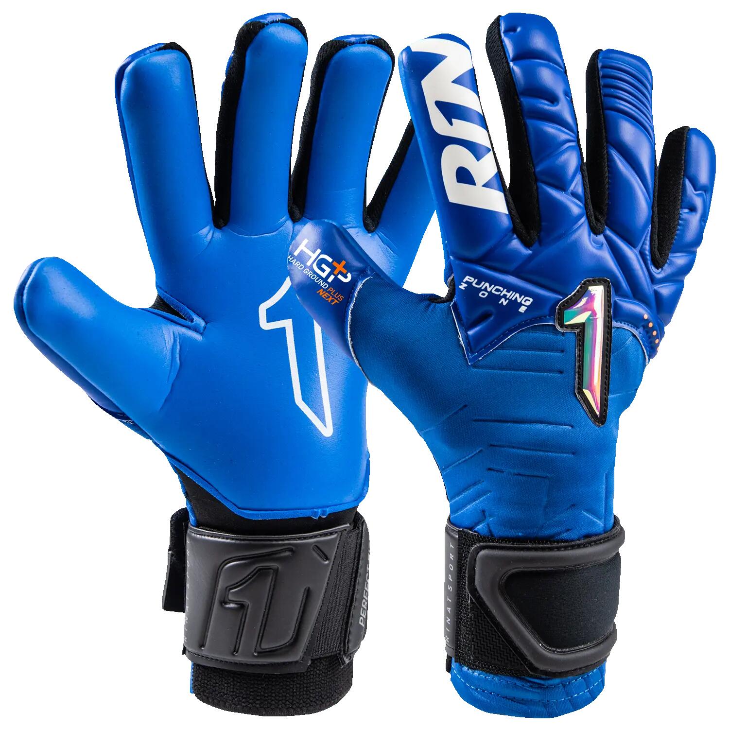 Gants De Gardien De But Adulte Rinat Kratos Turf  Bleu 1/7