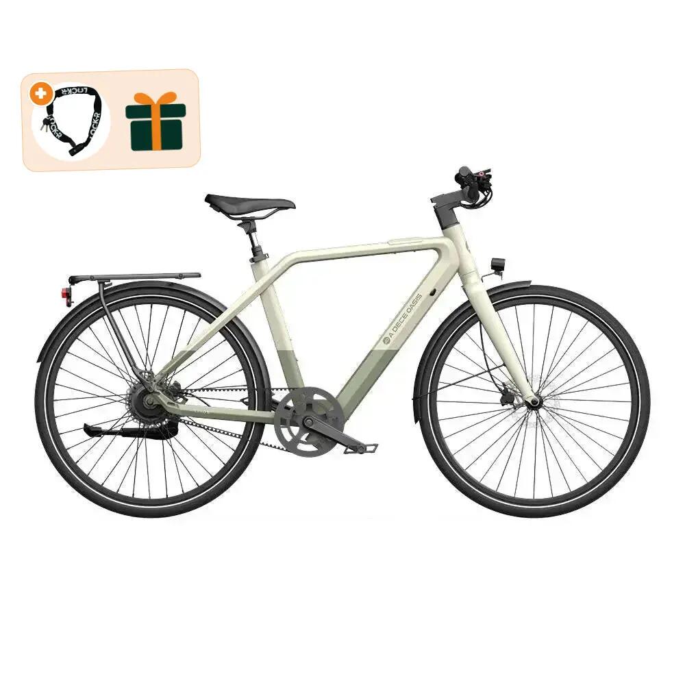 Air 30 Pro - Elektrische fiets - 28 inch - 250W - riemaandrijving - Groen 1/5
