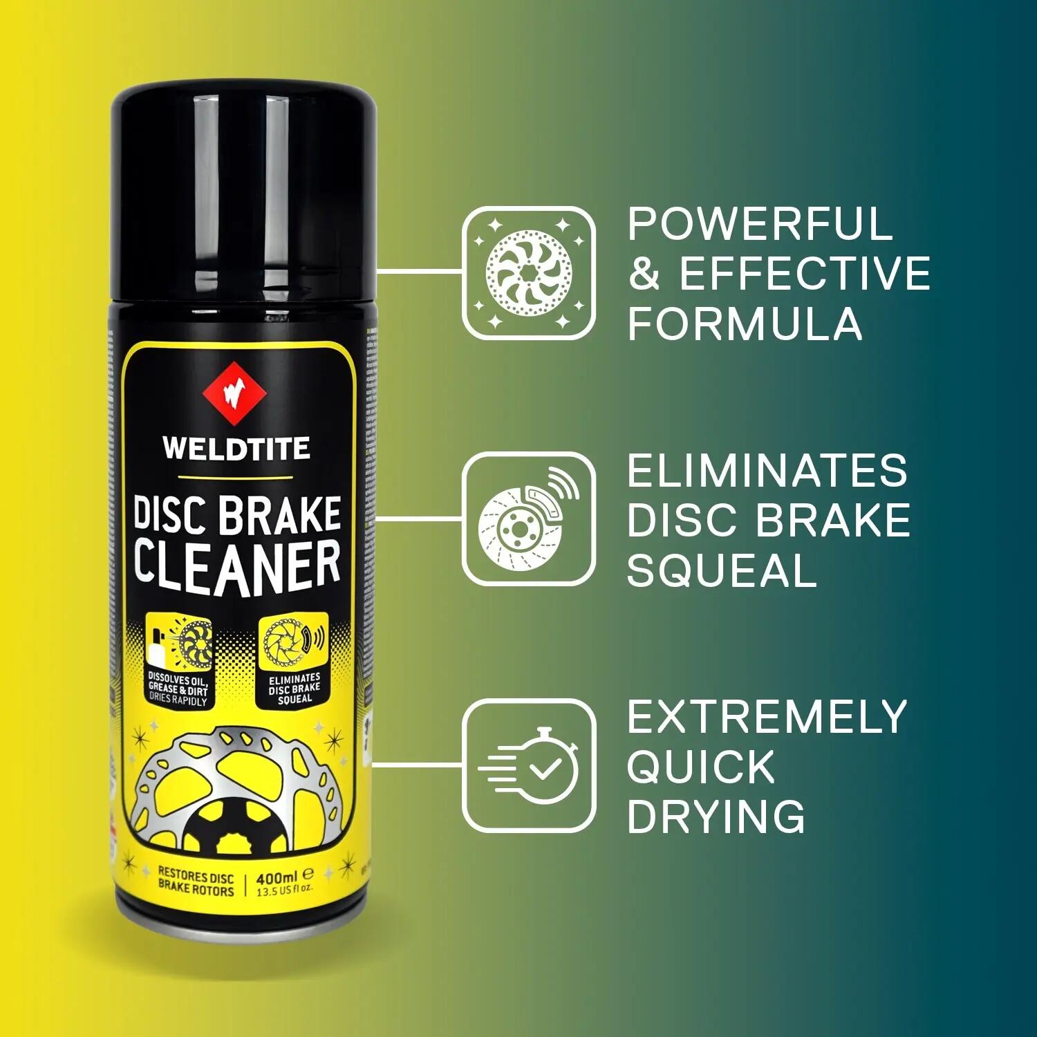 Detergente per freni a disco Weldtite Disc Brake Cleaner - Aerosol 5/6